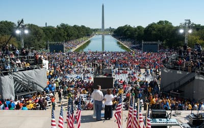 One Nation Rally takes on Republicans and the Tea Party