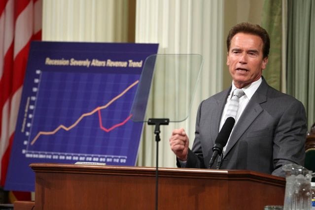 Governor Schwarzenegger Puts 200,000 State Workers On Minimum Wage