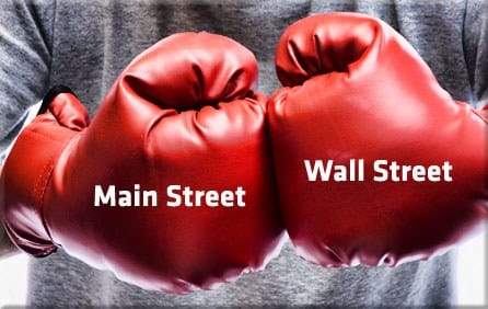 Wall St fantasy, Main St reality