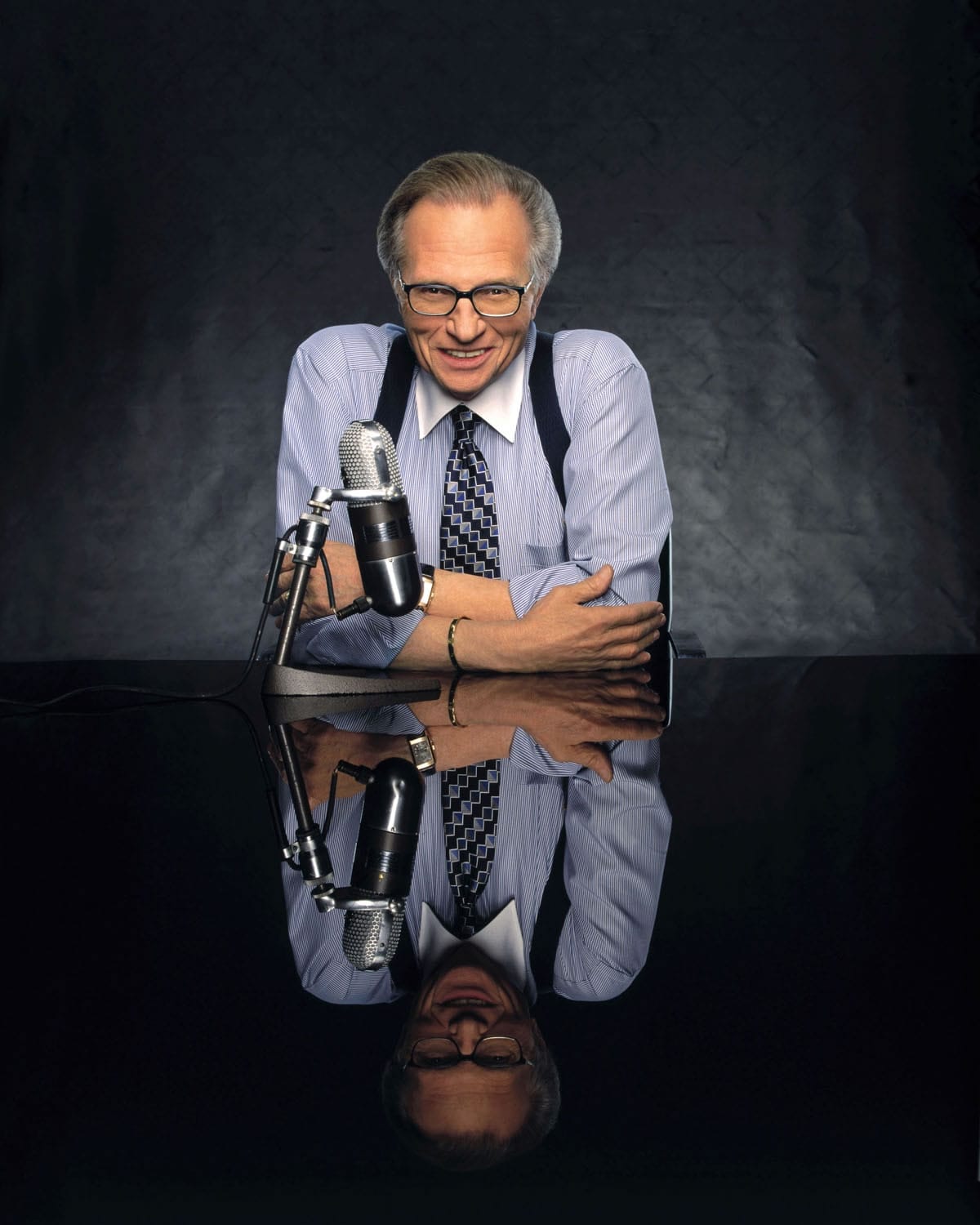 Larry King hosts third-party debate
