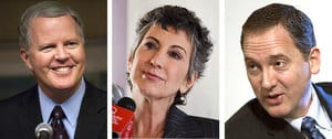 Fiorina edges Campbell in latest poll as voters begin to divide
