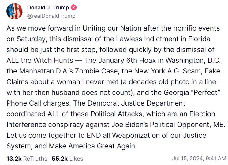 Trump Truth Social