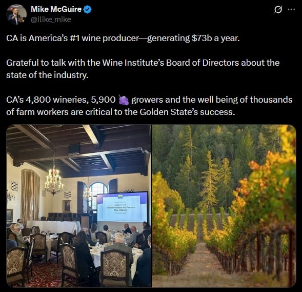 Mike McGuire tweet