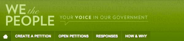White House Petitions