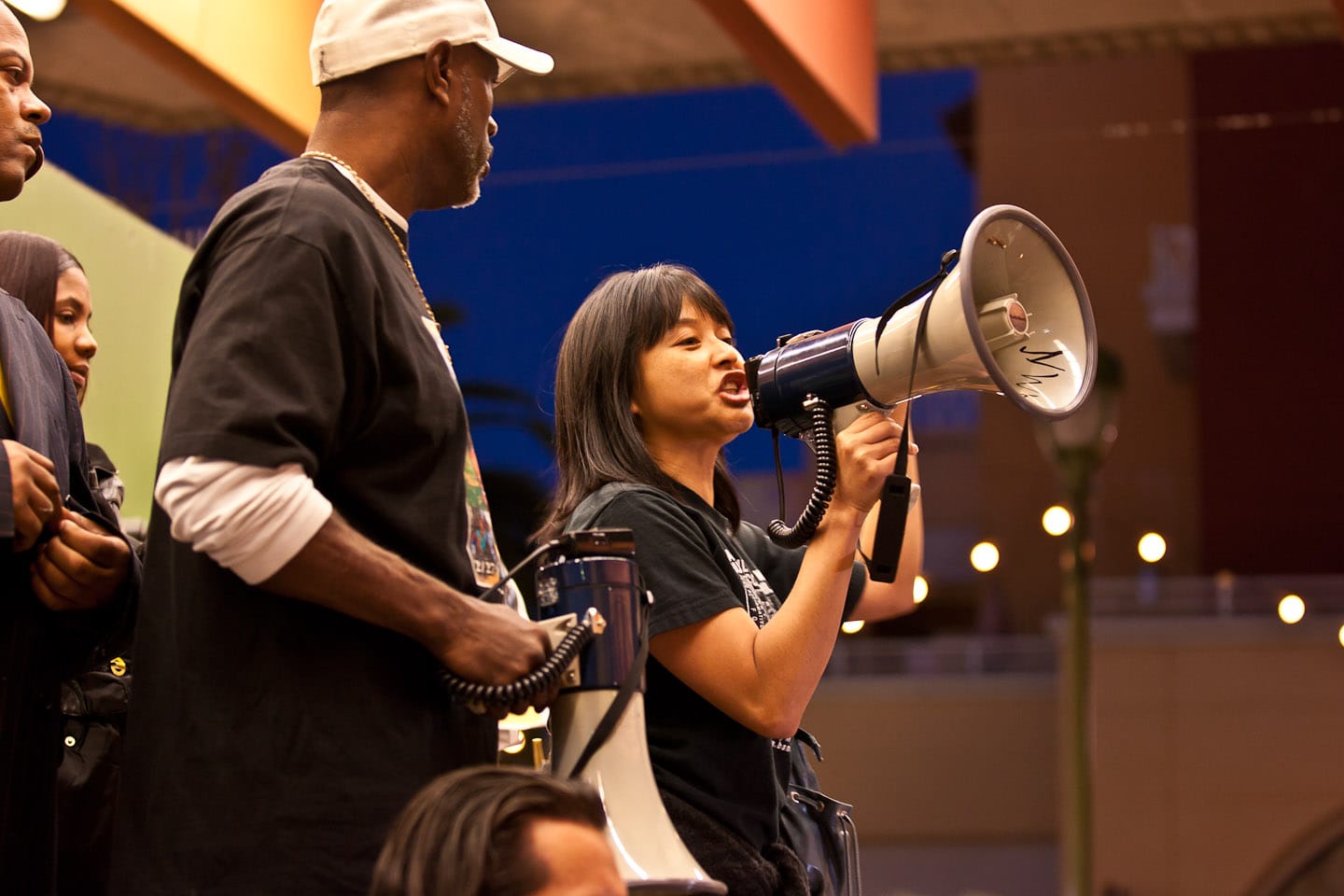 Californians protest string of police violence against the homeless