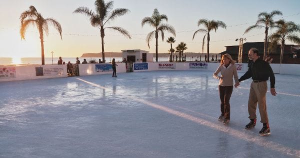Skating by the Sea