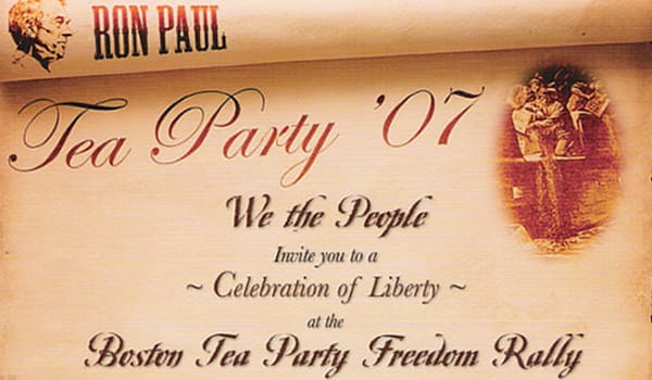 Ron Paul Tea PArty 07