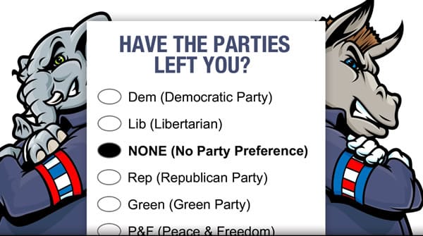 No Party preference