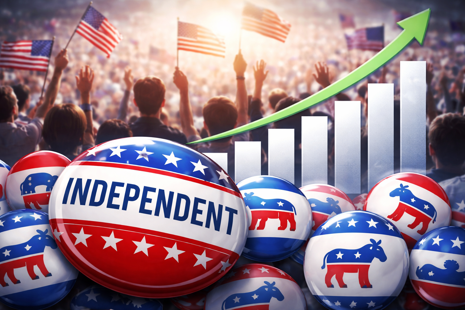 Gallup: Independent Voters Break Another Record in 2025