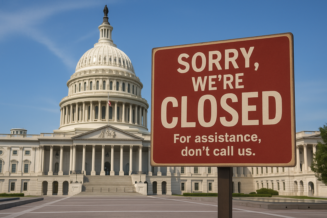 Isn't It Weird That Congress Feels No Urgency to Re-Open the Government?