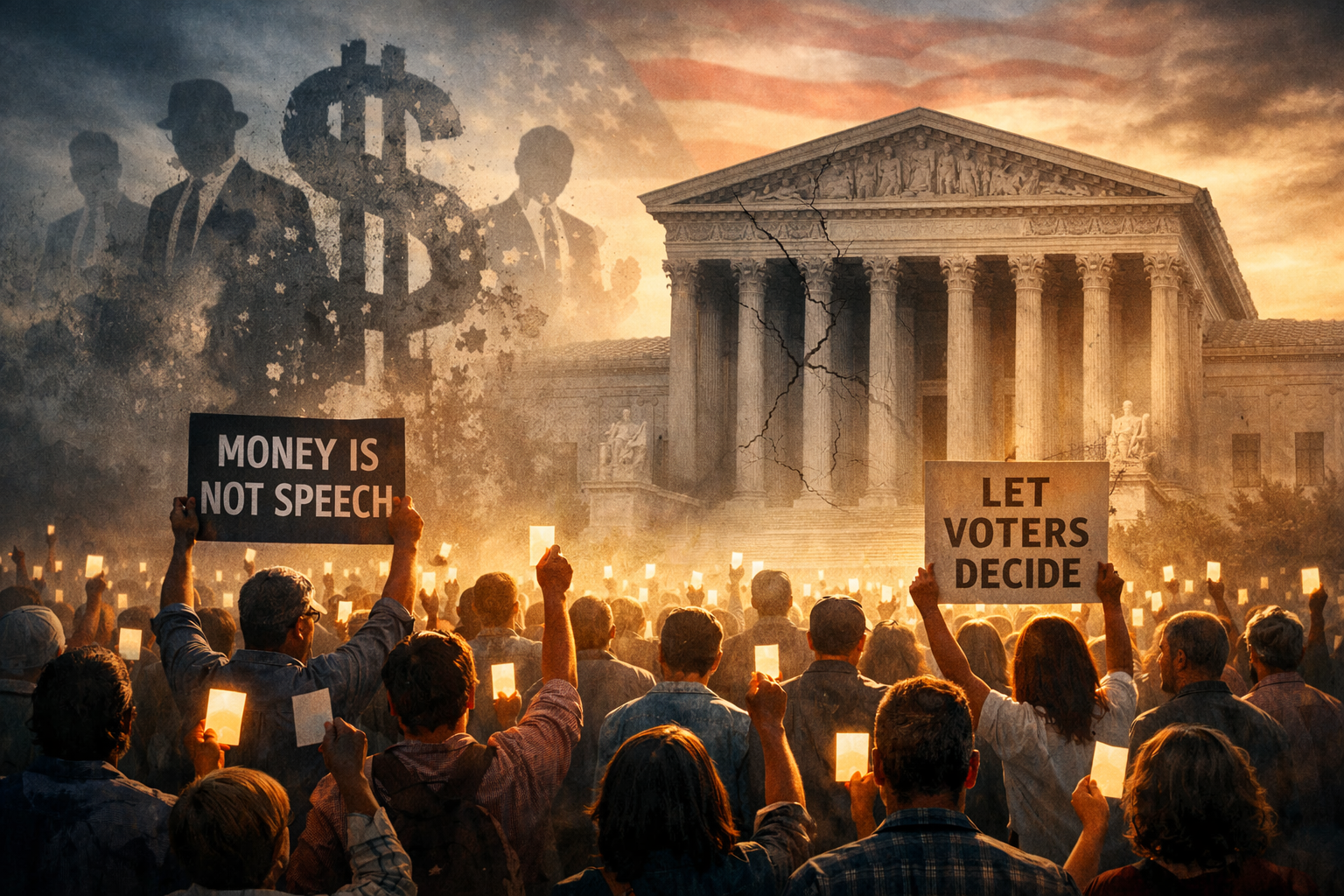 Poll: Americans Reject 'Money = Speech' by Landslide; Want Power Back from Supreme Court