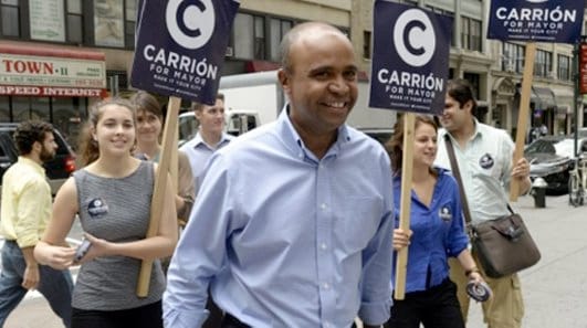 Independent Adolfo Carrion Not a Fringe Candidate in NYC Mayor's Race