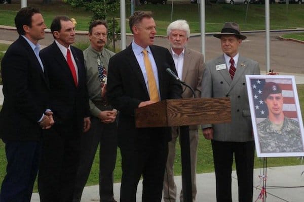 Congressman Scott Peters Demands Further Action to Free POW Bowe Bergdahl