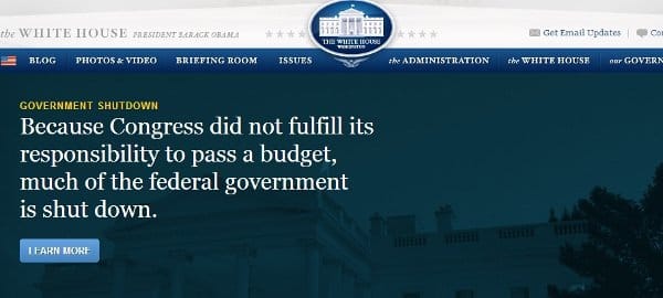 Media, Lawmakers Dismiss Major Consequences of Government Shutdown