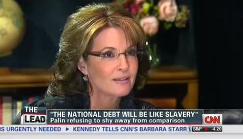 Sarah Palin Does Not Know the Definition of 'Slavery'
