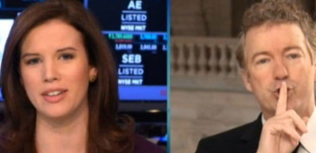 Rand Paul Rips CNBC Anchor on Vaccination and Budget Questioning