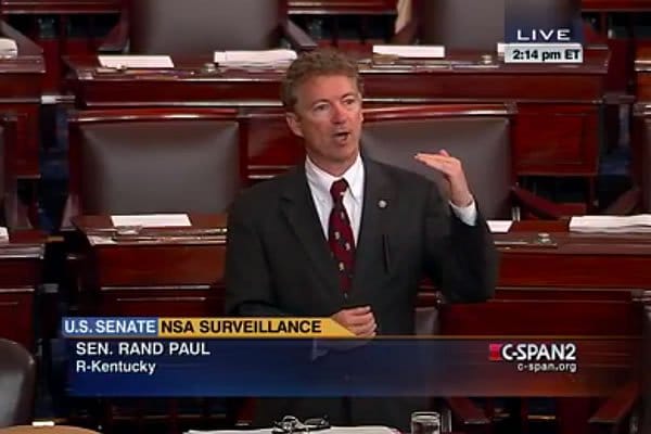 #StandWithRand: POTUS Candidate Filibusters to End NSA Spying