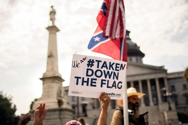 Winners Don't Usually Let Losers Fly Their Flag on Their Property