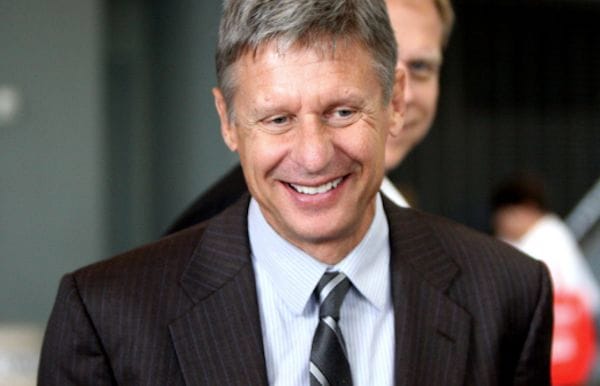 Gary Johnson Confirms Fox Business Will Host Libertarian Presidential Debate