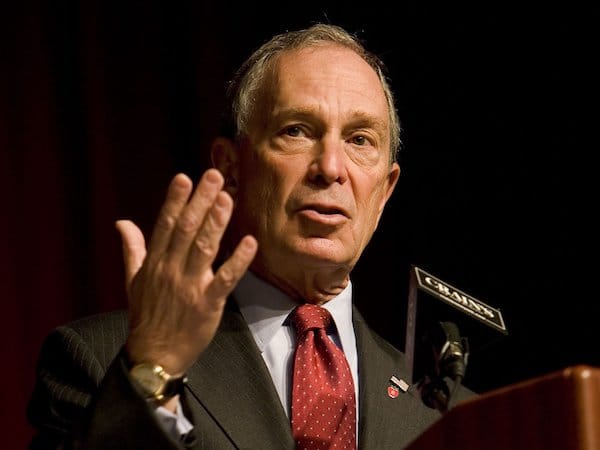 Bloomberg Says He Will Not Be Responsible for a Donald Trump Presidency