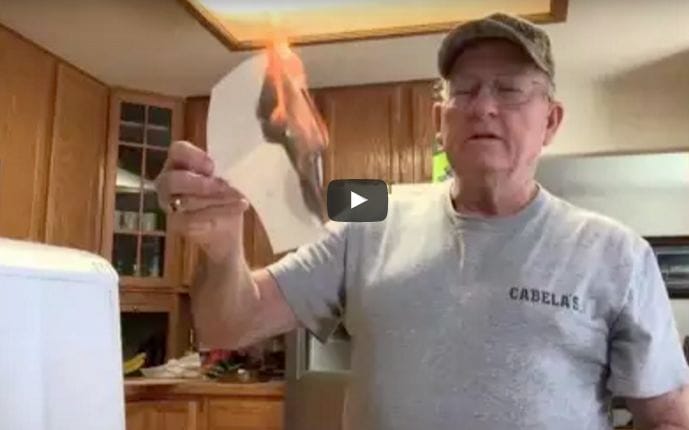 Voter Burns Republican Party Registration Over Colorado's Rigged Election