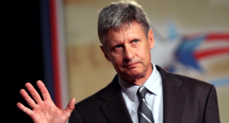 Gary Johnson Just Broke the Internet