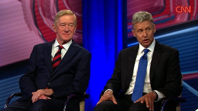Johnson and Weld Offer Voters Humility on CNN Town Hall