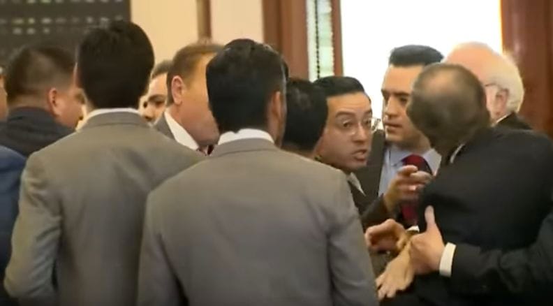 Intense Partisan Politics Devolves Into Chaos, Assault on Texas House Floor