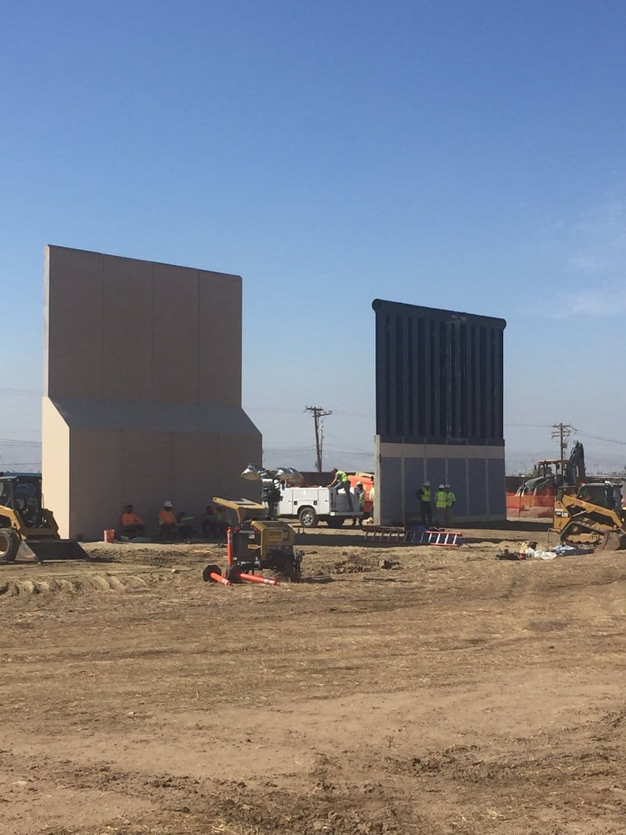 Homeland Security/CBP San Diego Display Border Wall Prototypes