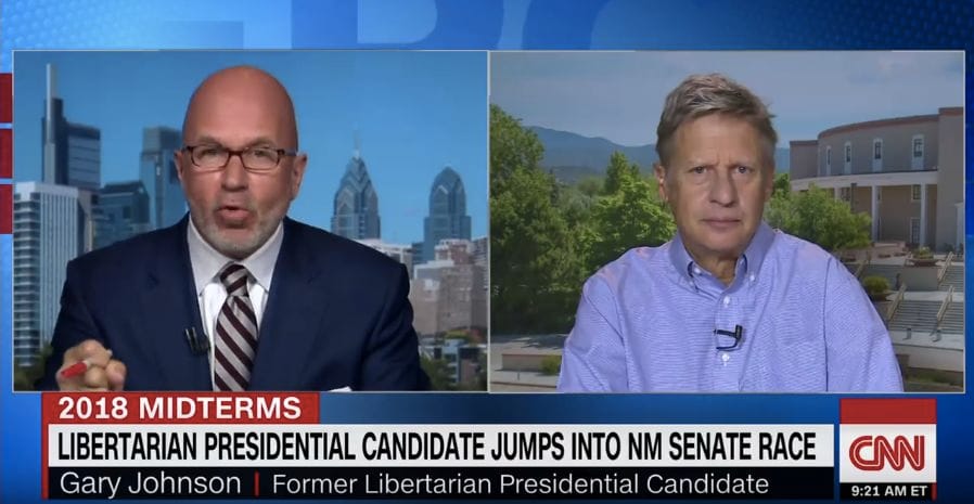 Don’t Tread on Immigrants: Libertarian Candidate Calls Donald Trump Out on CNN