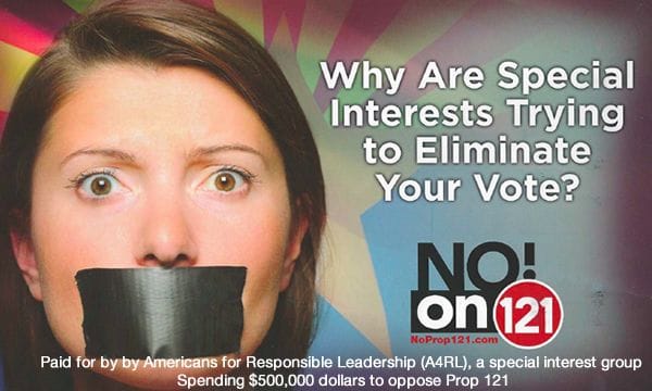 Anti Prop 121 Propaganda No Tiene Merito Dicen Expertos